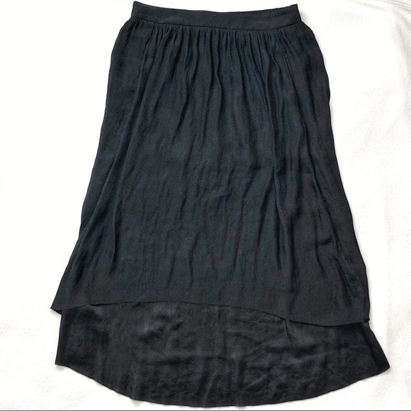 Aritzia Kokomio High-Low Black Skirt - Picture 5 of 6